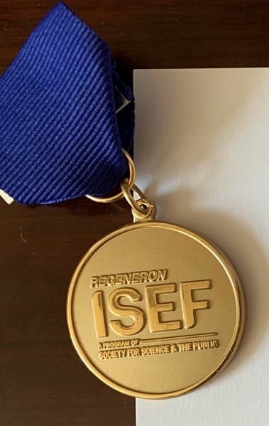 ISEF science fair project boards