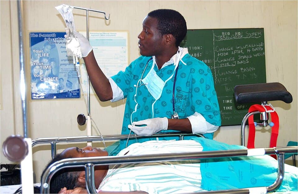 Clinical shadowing with a physician
