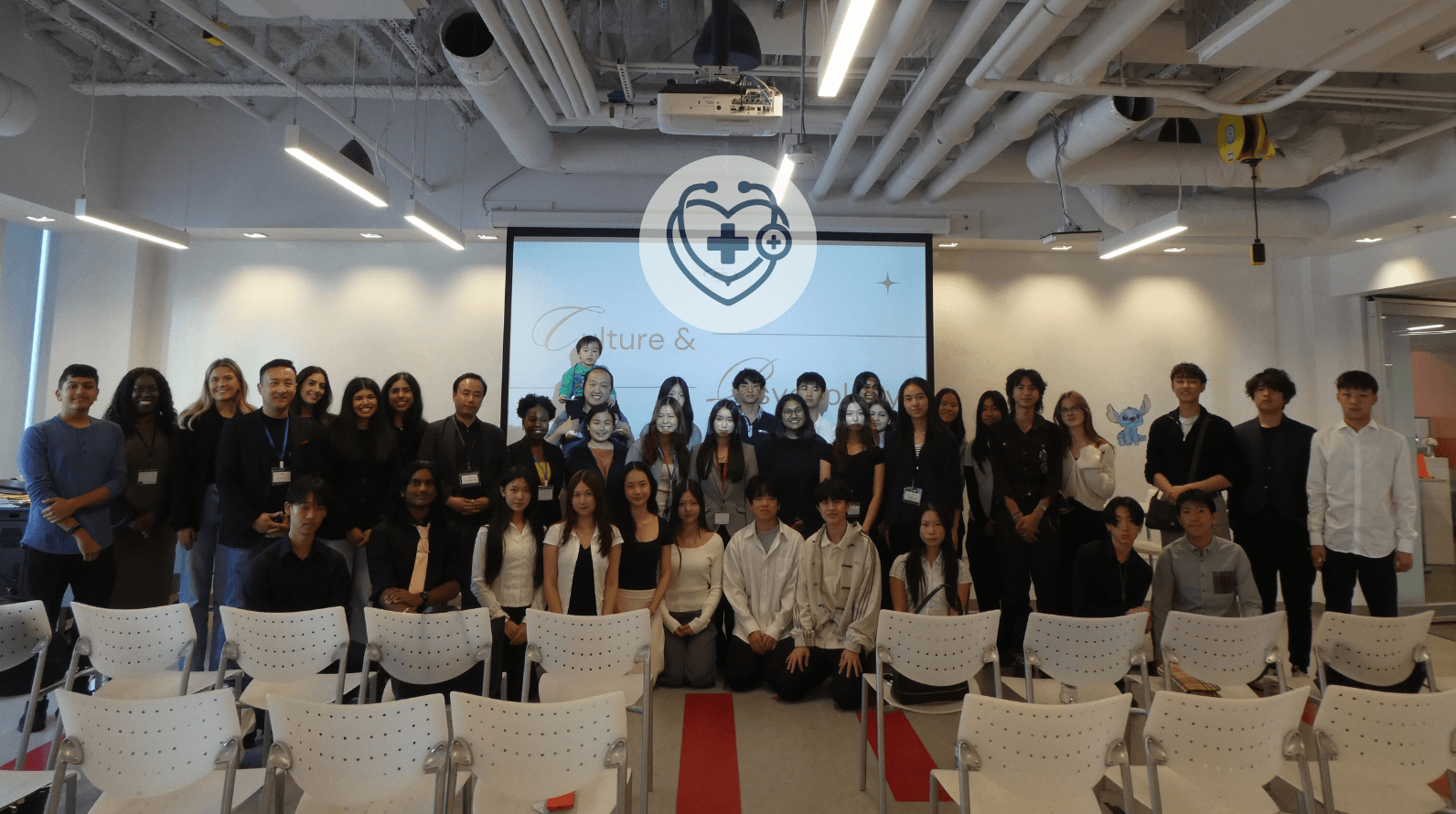 Students and speakers at the Dr. Interested Culture and Psychology Conference