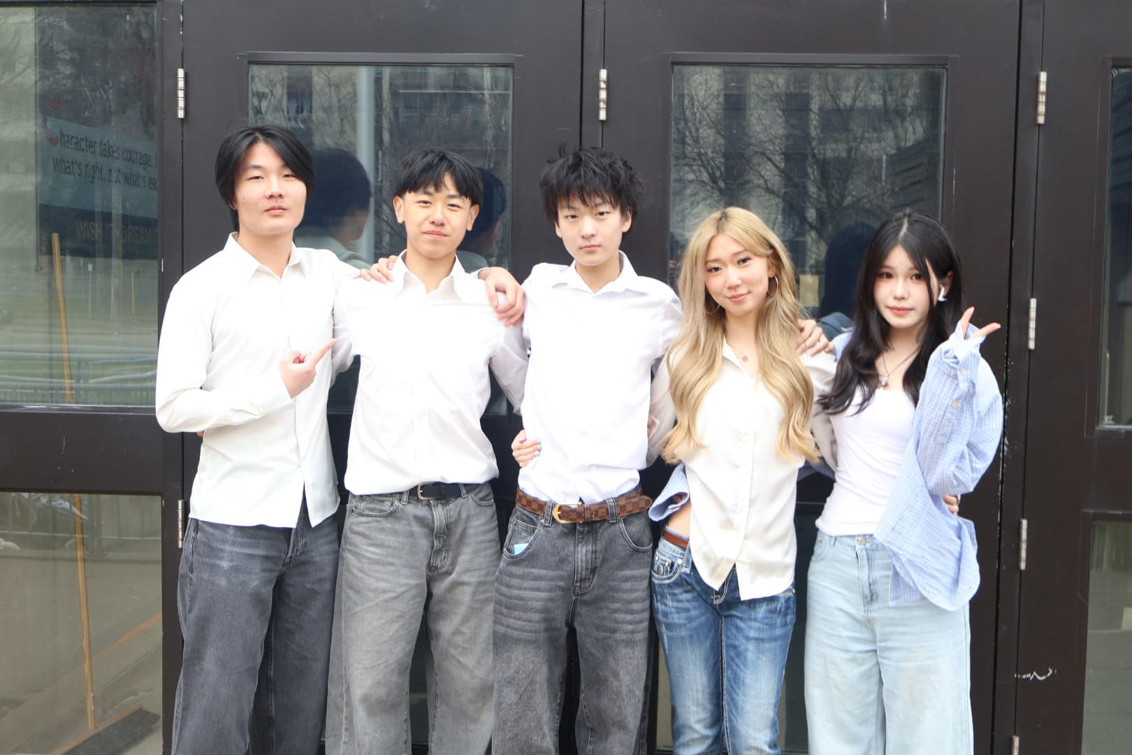 The five-student INNOSpark founding team