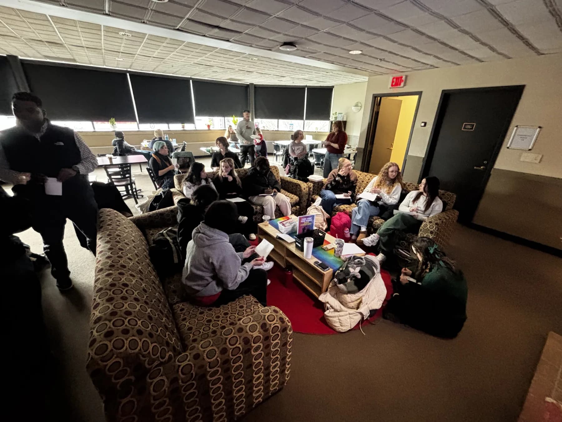 Students participating in a Project EDSA chapter workshop