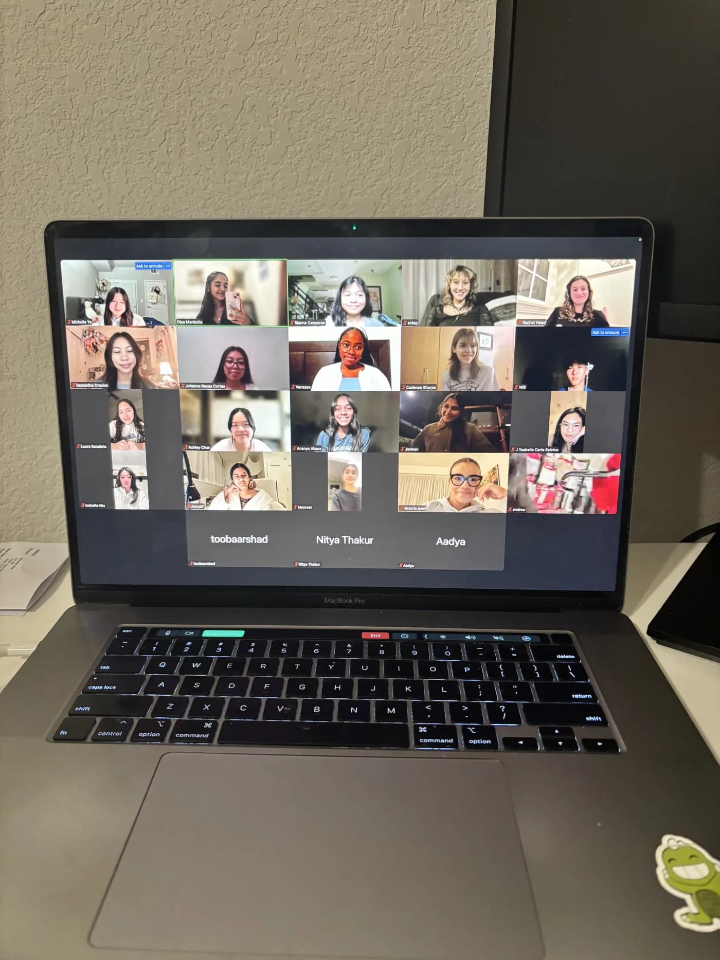 Project EDSA volunteers meeting online